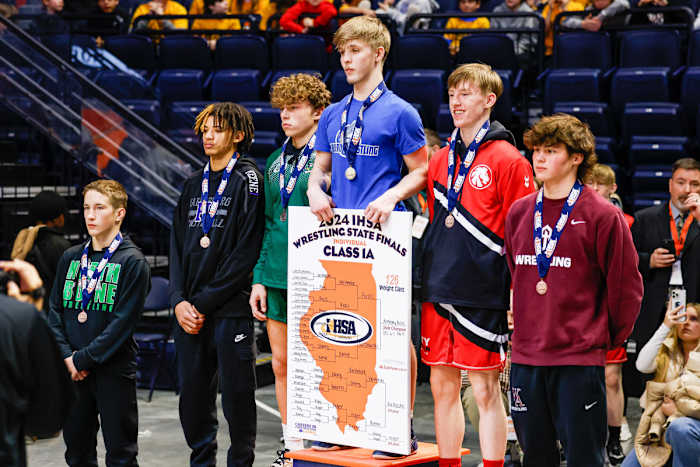 Illinois wrestling championships February 17 2024 Nate Latsch 26006